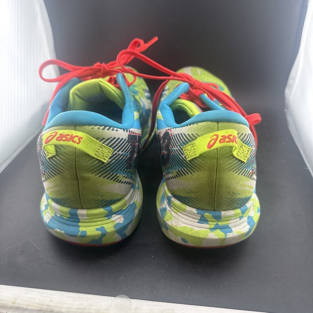 ASICS Noosa Tri 13 Color Injection Hazard Green Digital Aqua 1011B021-300 Men 12 - Picture 4 of 9